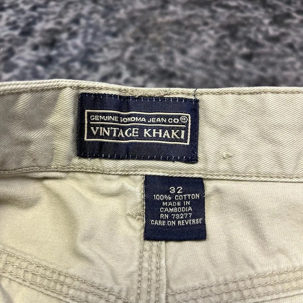 Sonoma Carpenter Shorts Mens 32 Beige Work Outdoor‎ Utility Skater Y2K